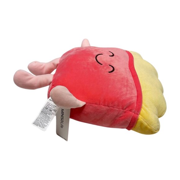 Miniso Life French Fries Plush Pink Yellow 14 inch Food Series w Tag - Picture 3 of 8